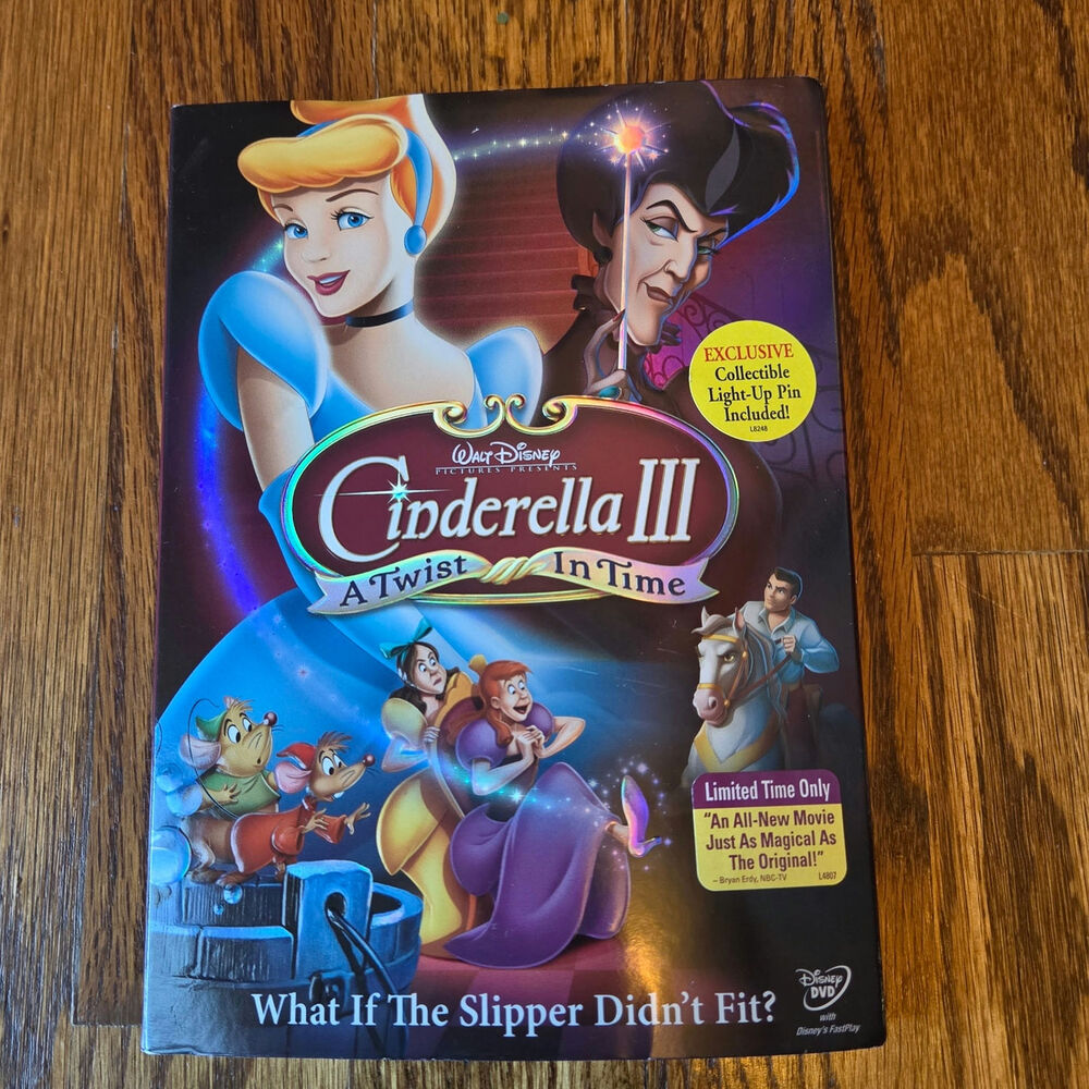 Cinderella 3 III: A Twist in Time DVD Brand New Sealed 2007